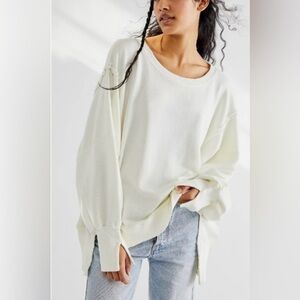 Free People We The Free Camden White, size XS, EUC!